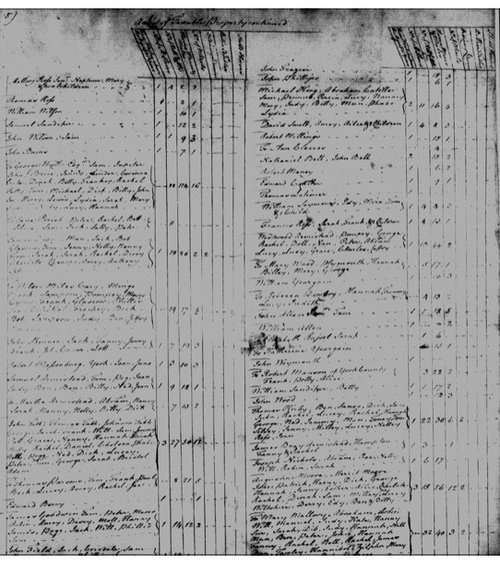 1783 Elizabeth City County Personal Property Taxes.