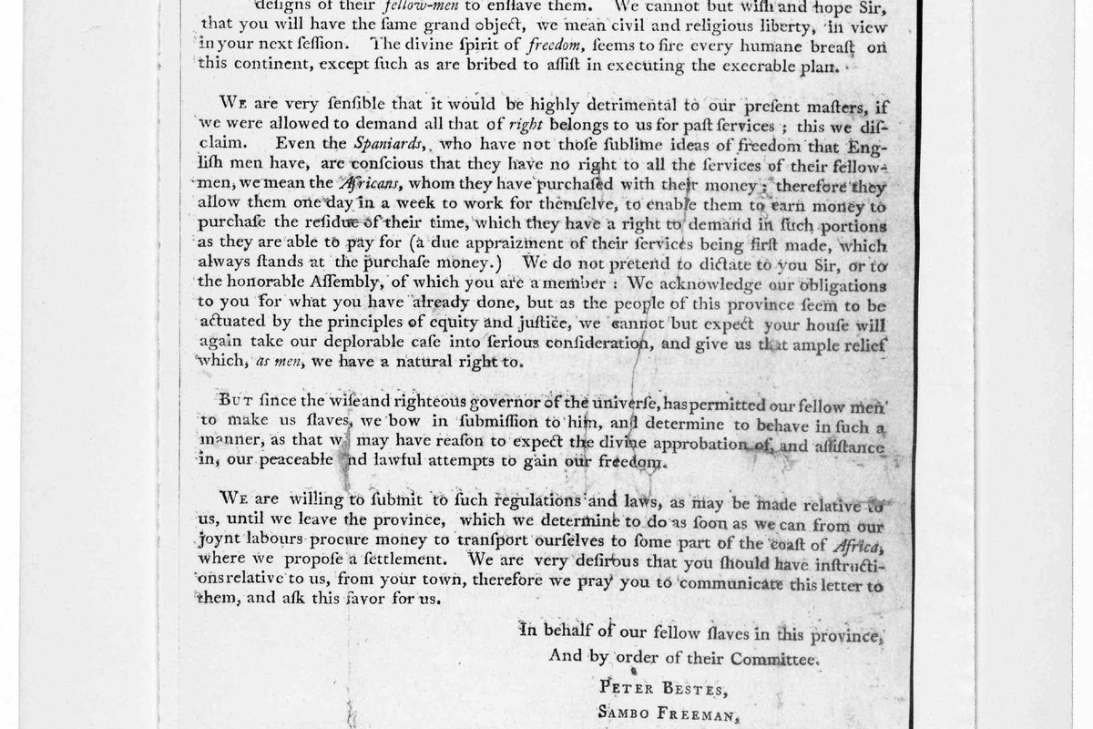 Black Americans and the Revolution_Petitioners_Image 8