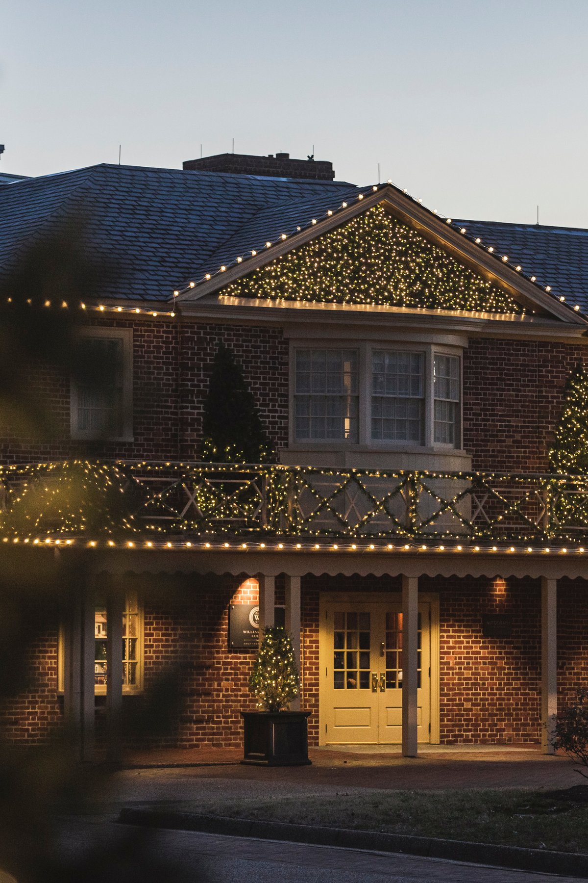 Hotel Christmas Lights