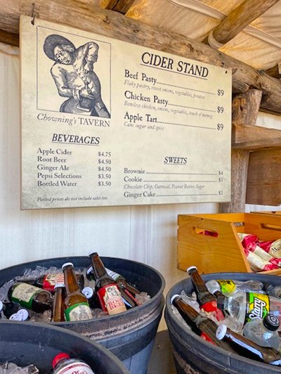 Chowning's Cider Stand - Colonial Williamsburg