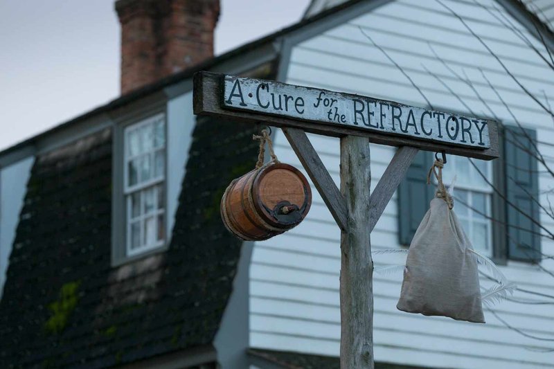 Liberty Pole recreated at Colonial Williamsburg in 2015