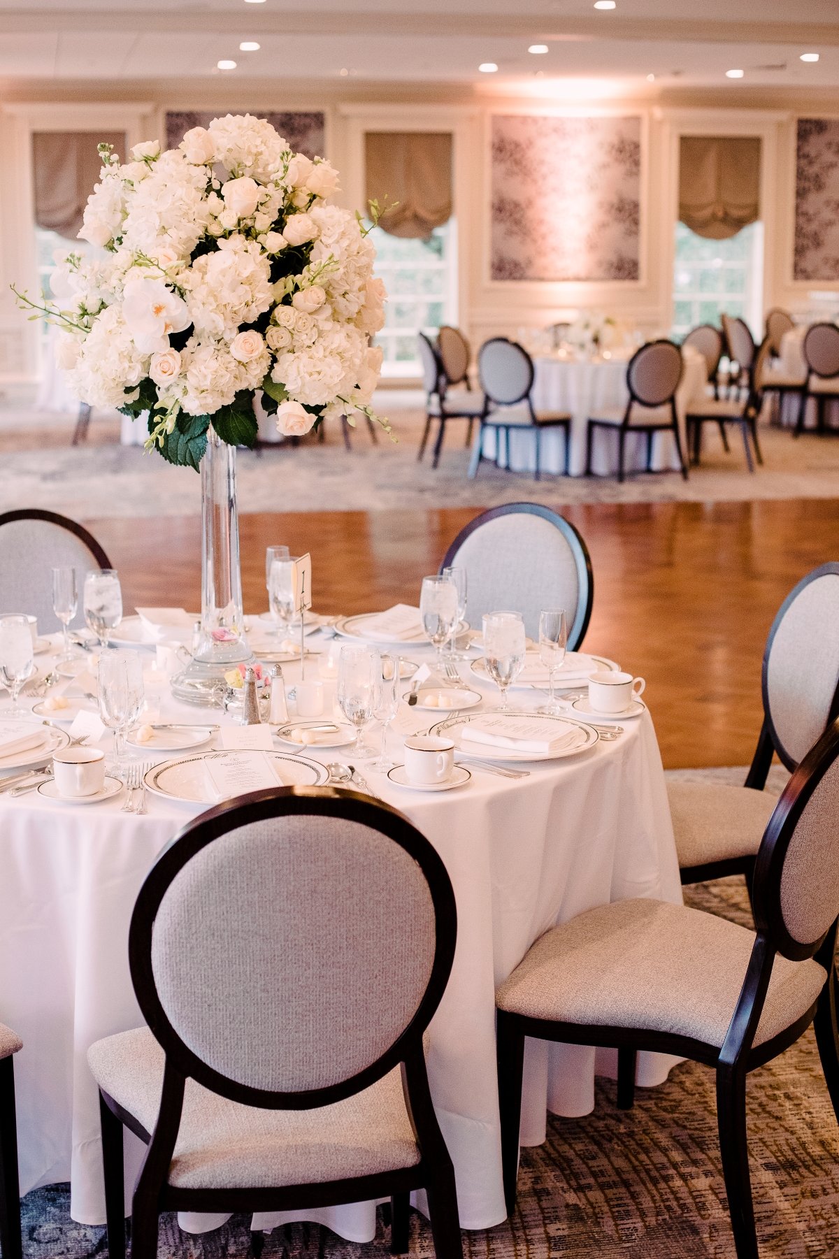 Floral Arrangement in Regency Room (Portrait)