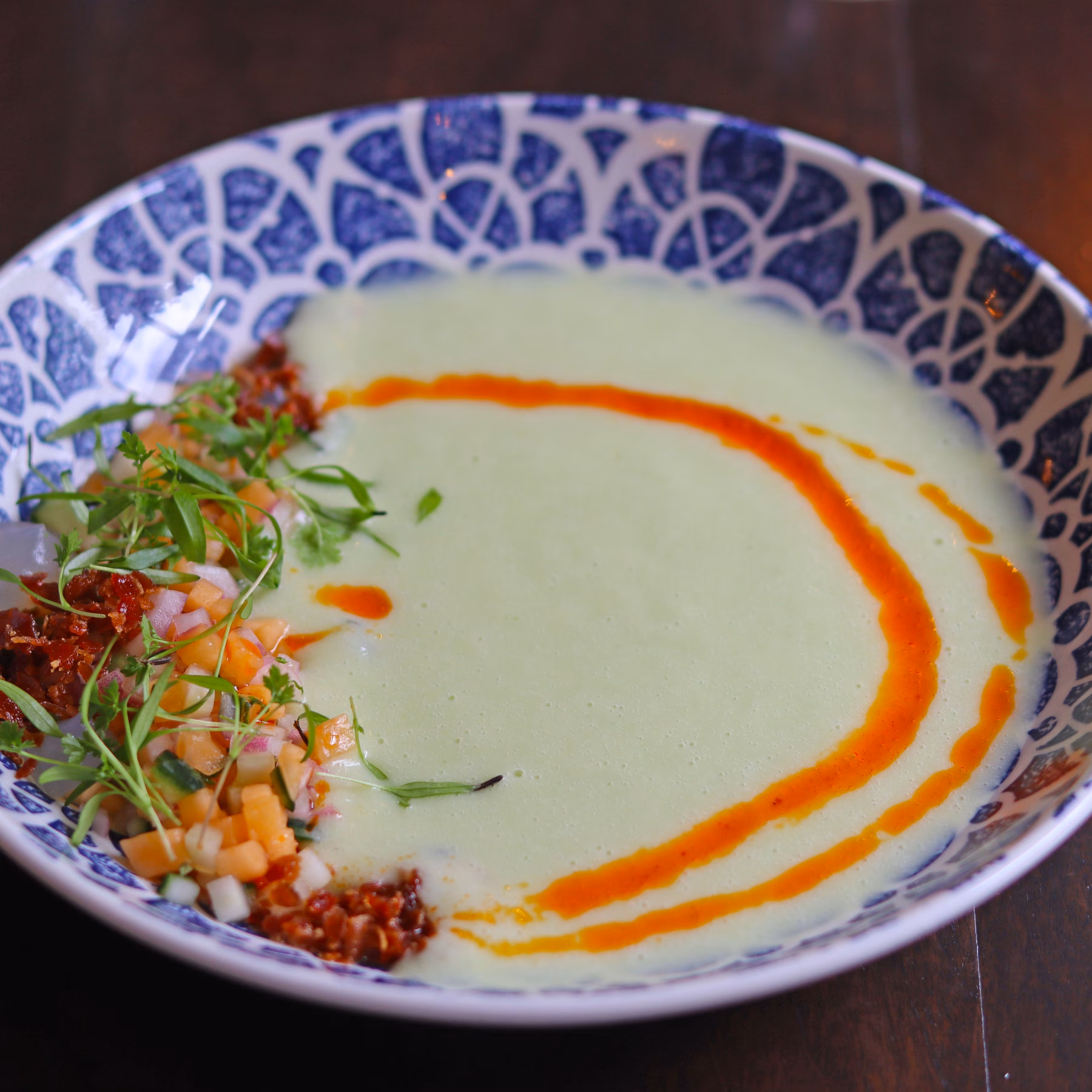 Honeydew Gazpacho - Terrace Room