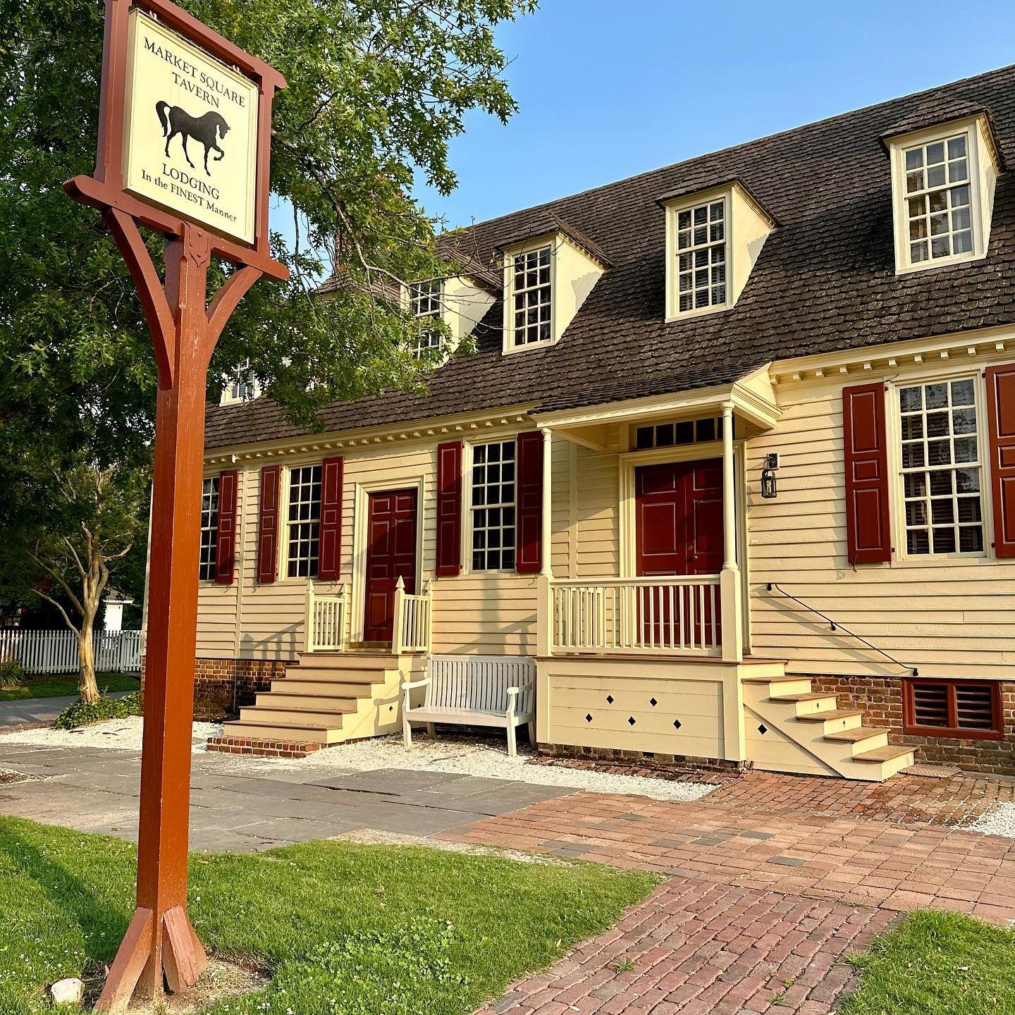 Market Square Tavern Street View (Right) - Stanley Preston Lewis