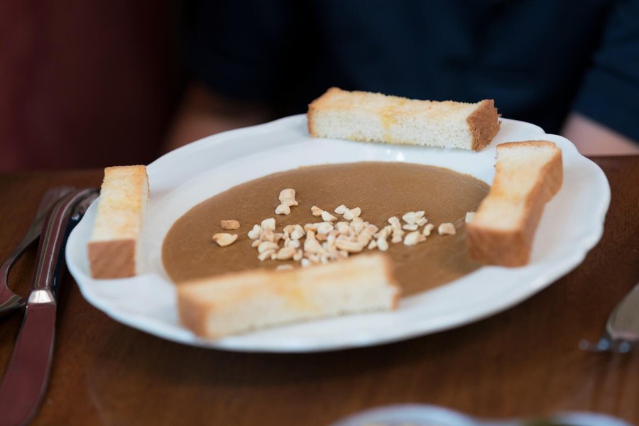 Peanut Soupe King's Arms Tavern