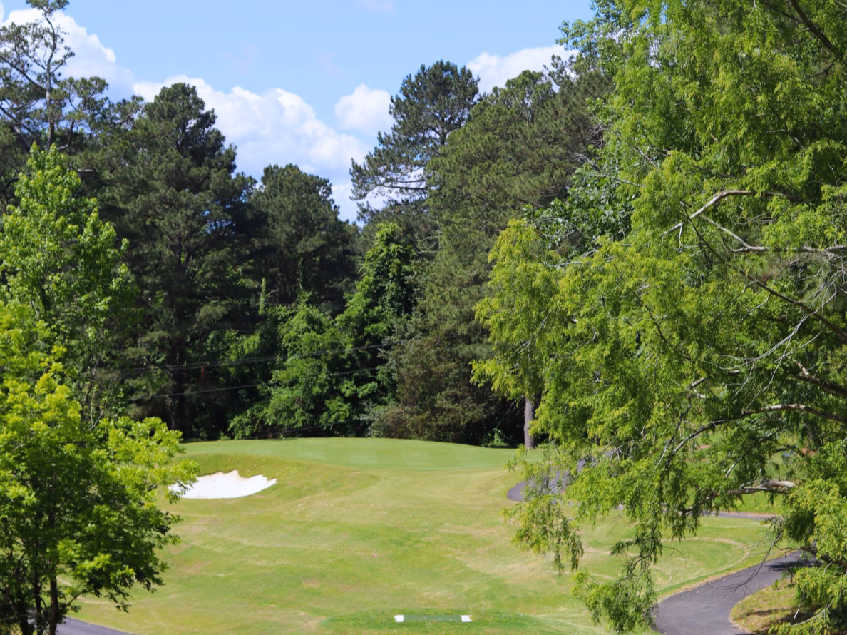 The Shoe - Hole 3, Bunker, Fairway
