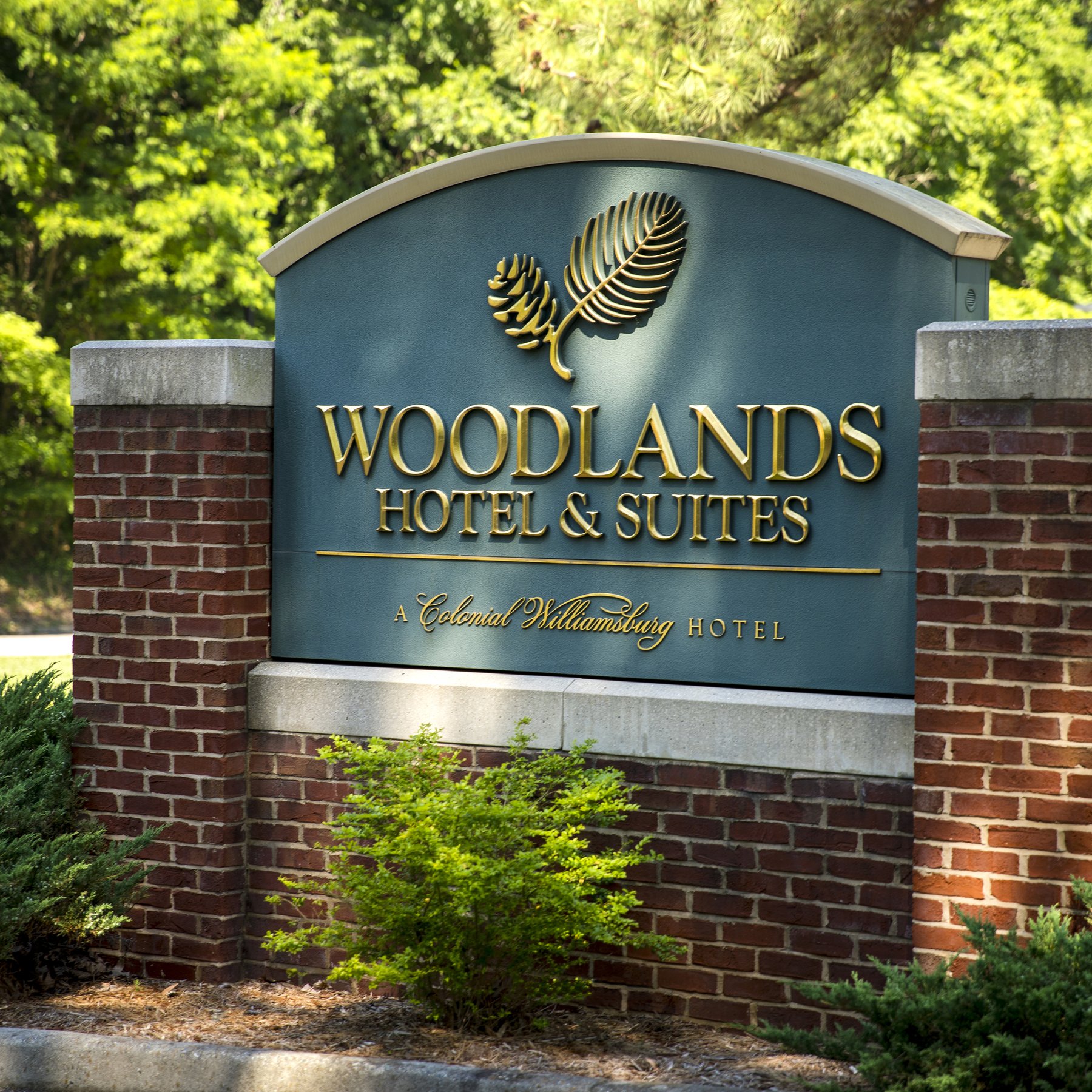 Woodlands Road Sign