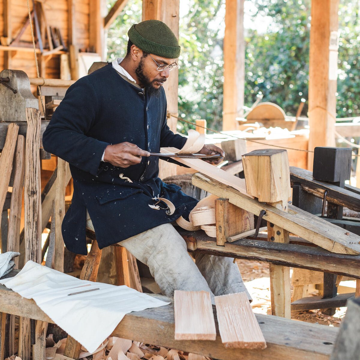 Working Wood In The 18th Century - Colonial Williamsburg