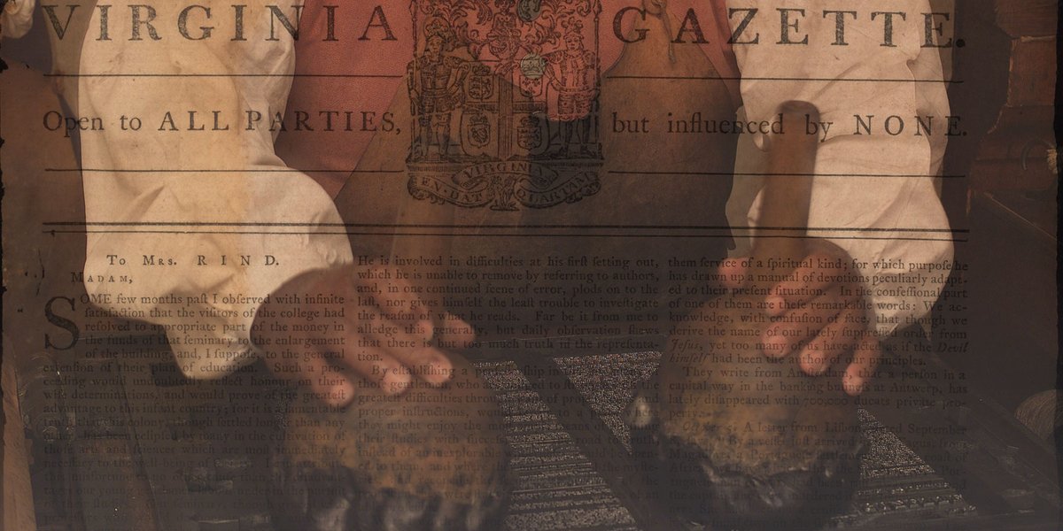Slavery and the Virginia Gazette - Colonial Williamsburg