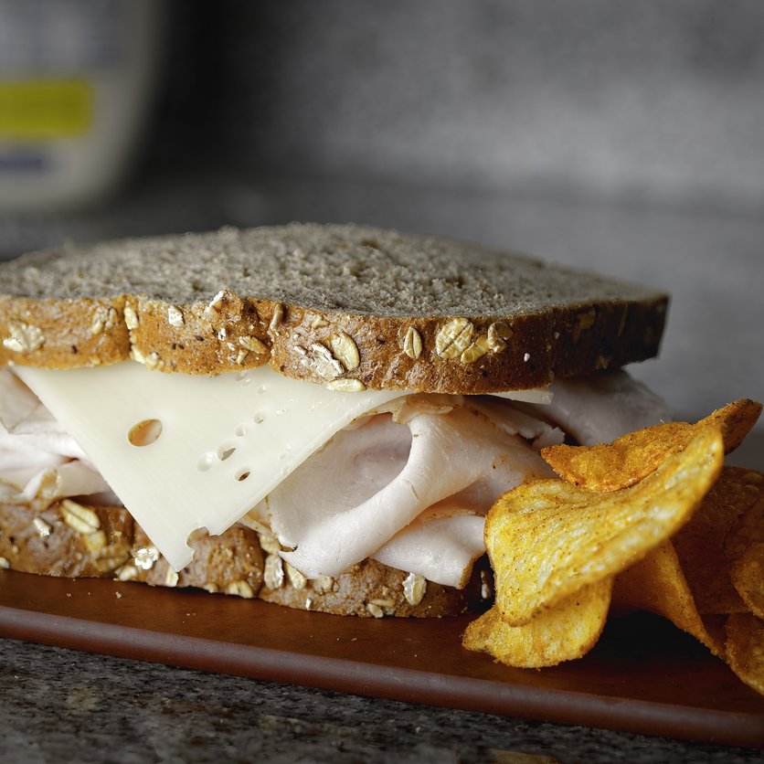 Turkey and Cheese Sandwich