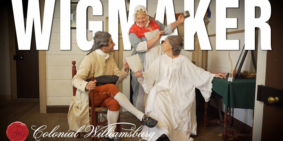 Wigmaker Colonial Williamsburg