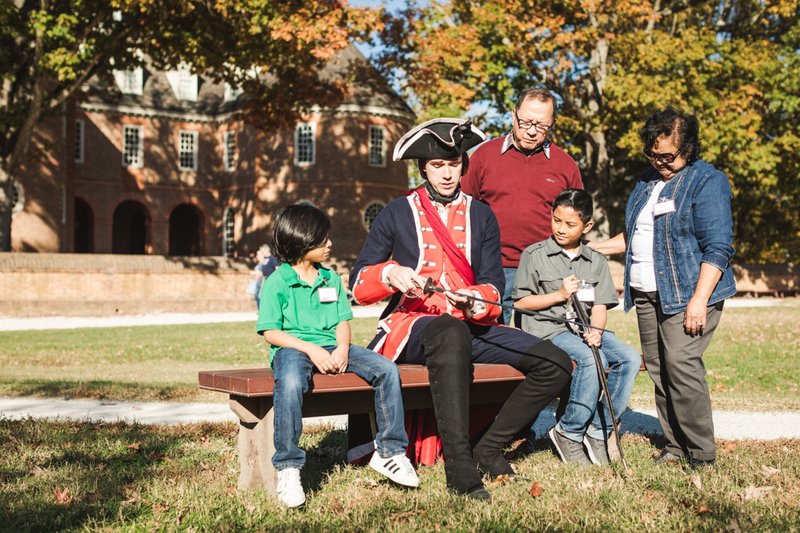 young-washington-with-family